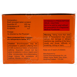 Flexib 325/400mg Tablet 20s