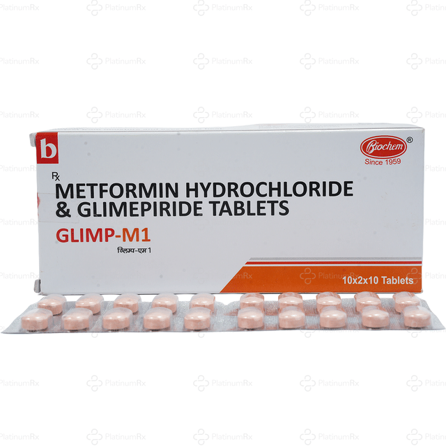 Glimp M 1/500mg Tablet 10s