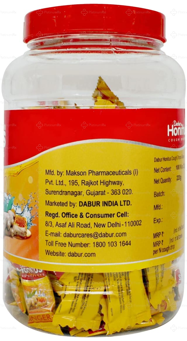 Dabur Honitus Cough Jar (Ginger) 100s