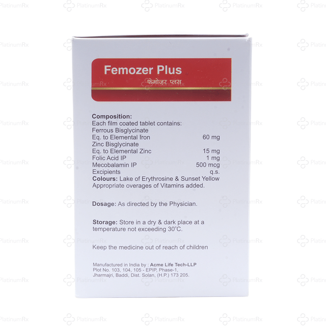 Femozer Plus Tablet 10s
