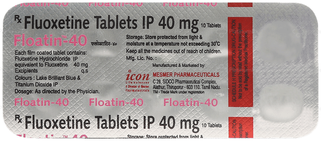 Floatin 40mg Tablet 10s