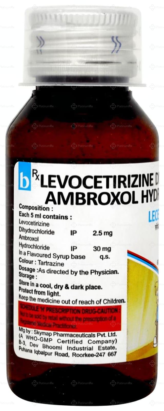 Lecet AM 2.5/30mg Syrup 60ml