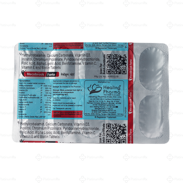 Mecobrook Forte Tablet 10s