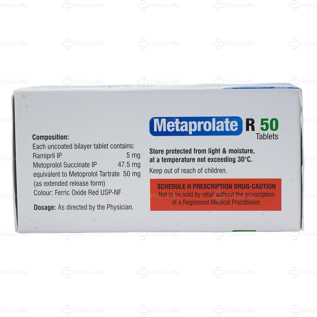 Metaprolate R 50/5mg Tablet ER10s