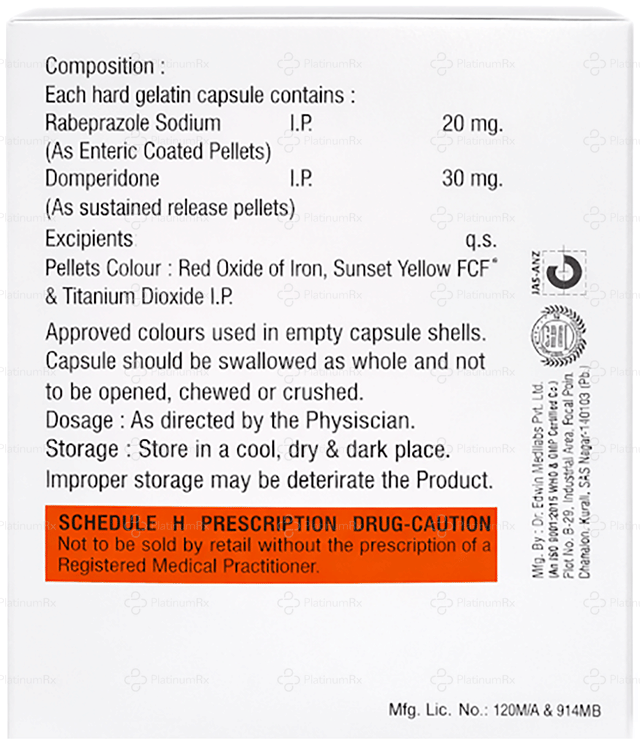 Rabim DSR 30/20mg Capsule SR 10s
