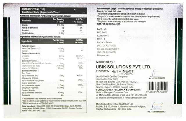 Hairvita Tablet 10s
