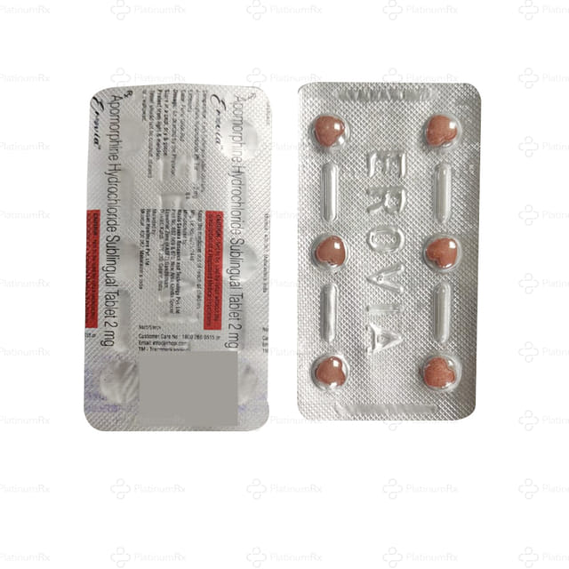 Erovia 2mg Sublingual Tablet Orange 6s