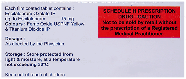 Esvio 15mg Tablet 10s