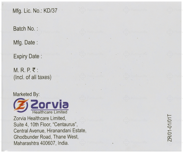 Zegaba 100/10mg Tablet 10s