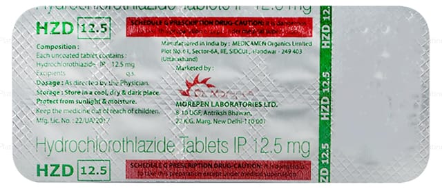Hzd 12.5mg Tablet 10s