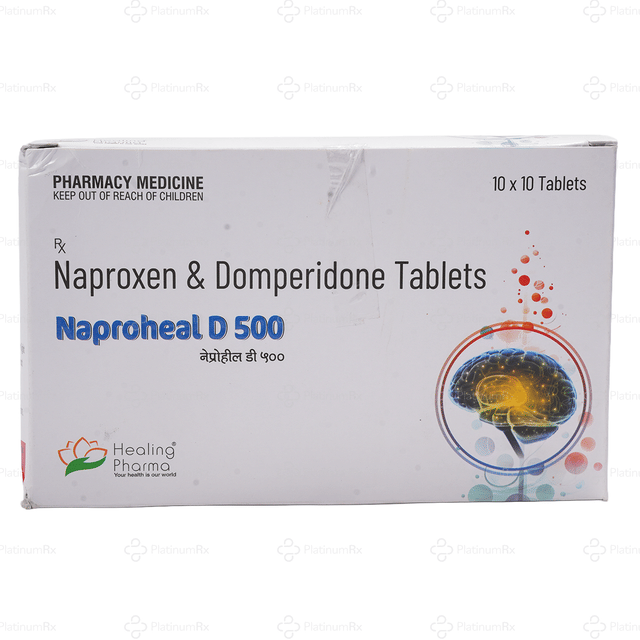 Naproheal D 500mg Tablet 10s