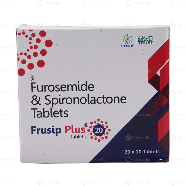 Frusip Plus 20/50mg Tablet 10s