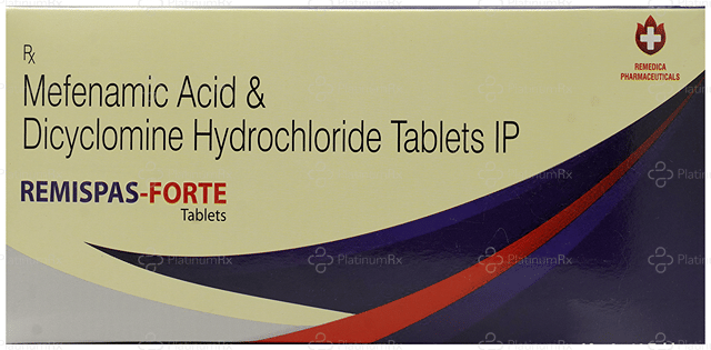 Remispas Forte 20/250mg Tablet 10s