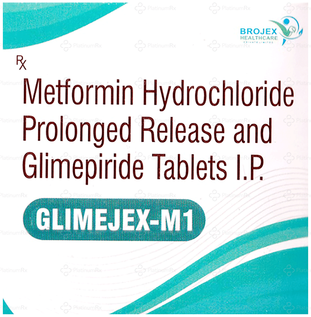Glimejex M 1/500mg Tablet PR 10s