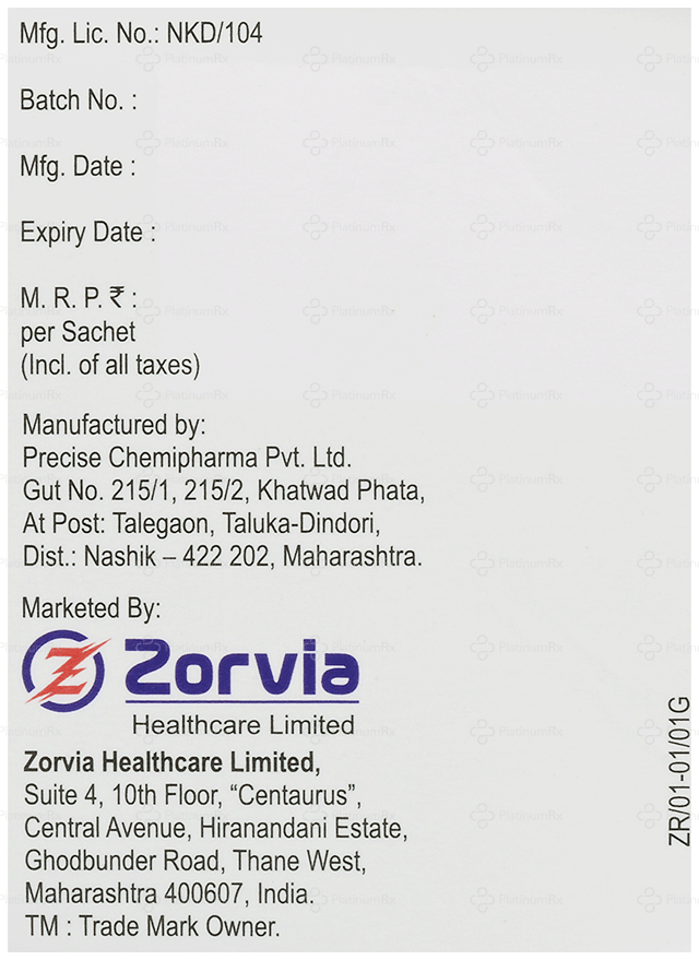 Zolextra Junior 10mg Granules 1gm