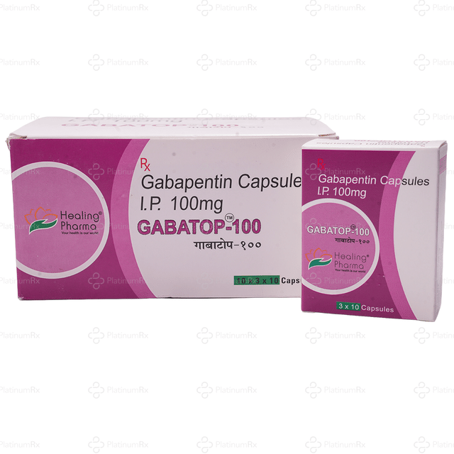 Gabatop 100mg Capsule 10s