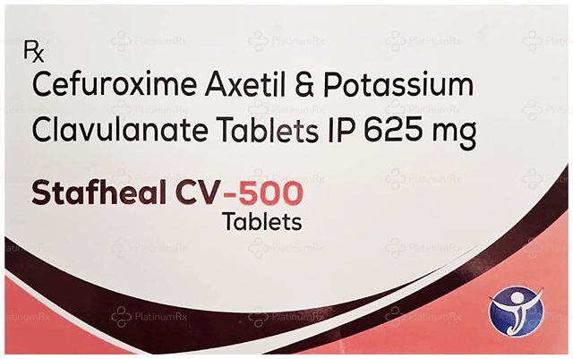 Stafheal CV 500/125mg Tablet 10s
