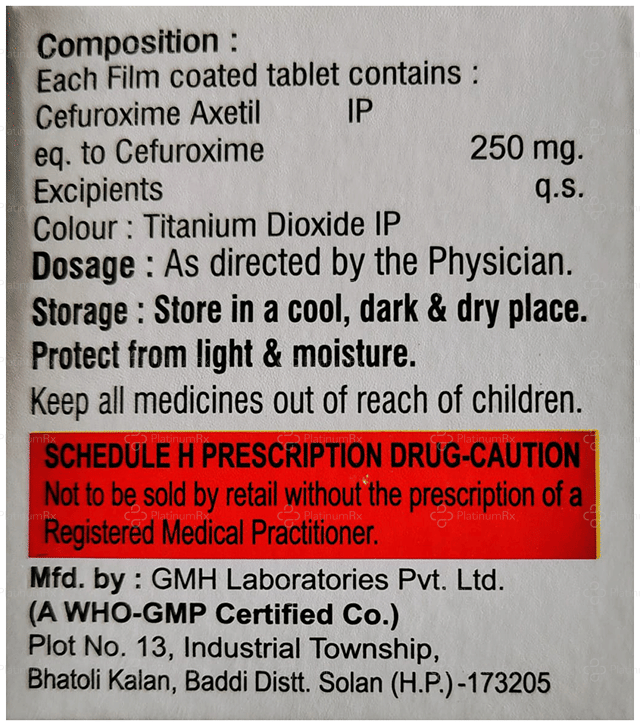 Zefnil 250mg Tablet 10s