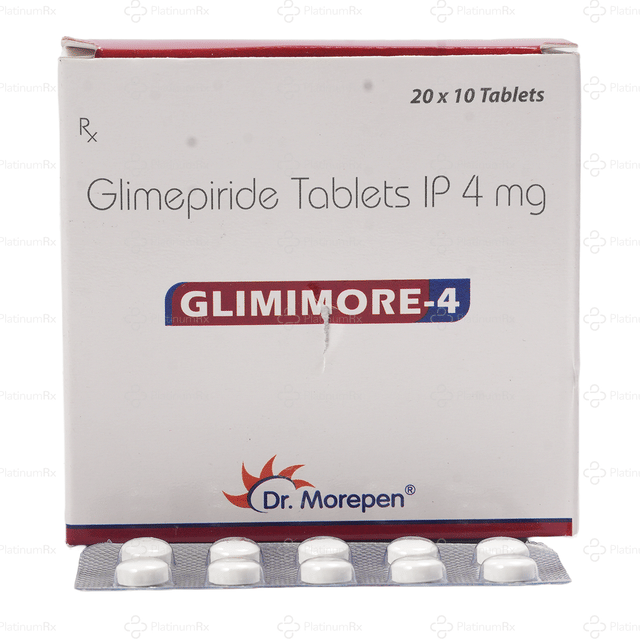 Glimimore 4mg Tablet 10s
