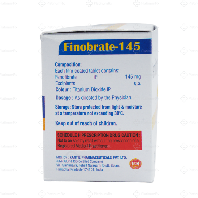 Finobrate 145mg Tablet 10s