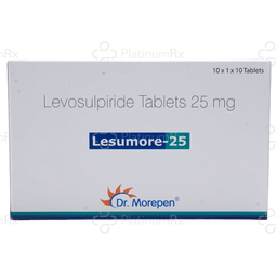 Lesumore 25mg Tablet 10s