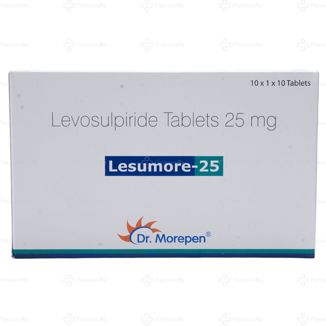 Lesumore 25mg Tablet 10s