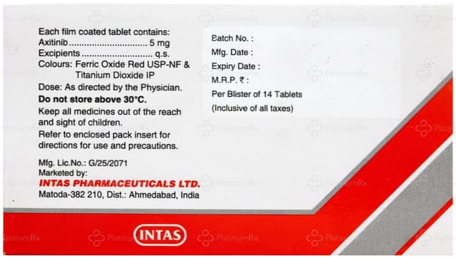 Axpero 5mg Tablet 14s