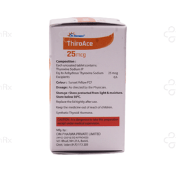 ThiroAce 25mcg Tablet 100s