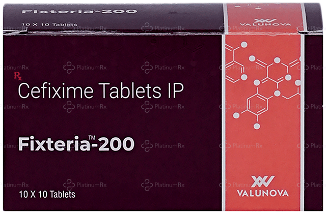Fixteria 200mg Tablet DT 10s