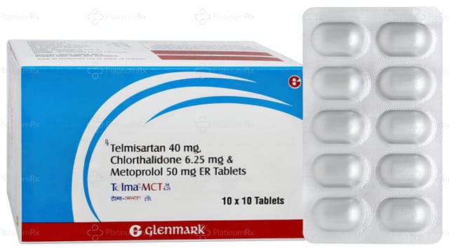 Telma MCT 6.25/50mg Tablet ER 10s