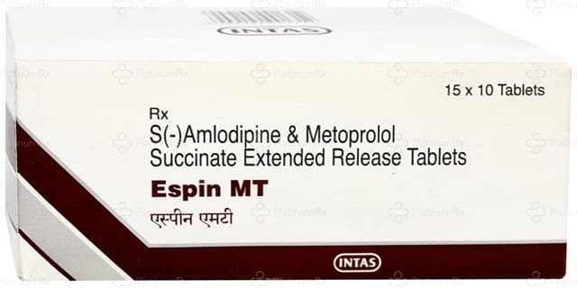 Espin MT 2.5/50mg Tablet ER 10s