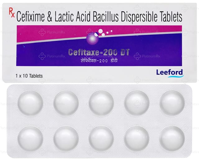 Cefitaxe 200mg/60M Tablet DT 10s