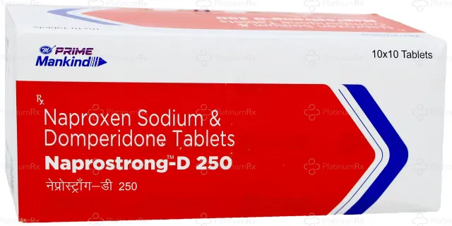 Naprostrong D 10/250mg Tablet 10s