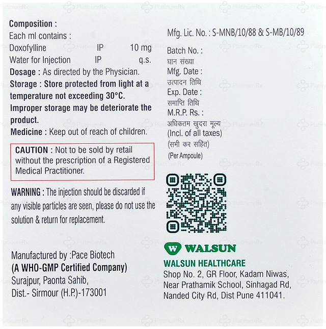 Doxilast 10mg Injection 10ml