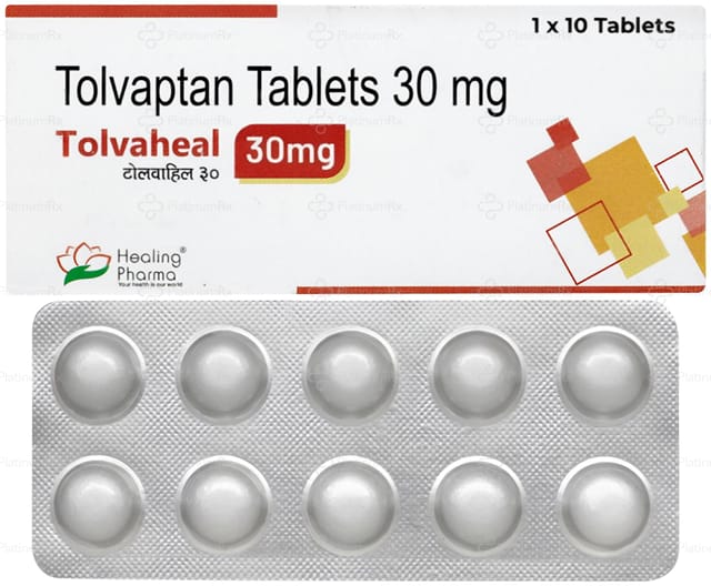 Tolvaheal 30mg Tablet 10s