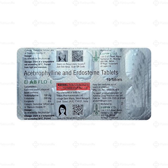 AB Flo E 100/300mg Tablet 10s