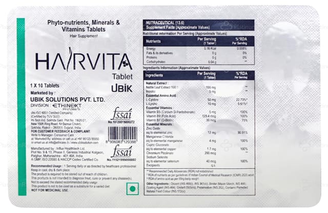 Hairvita Tablet 10s