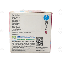 Qt-Pine 300mg SR Tablet 10s