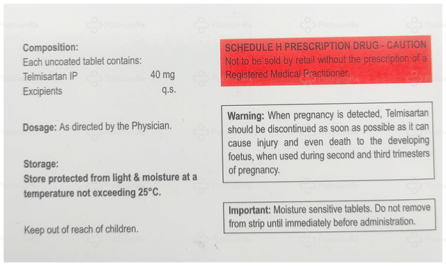 Teleflex 40mg Tablet 10s