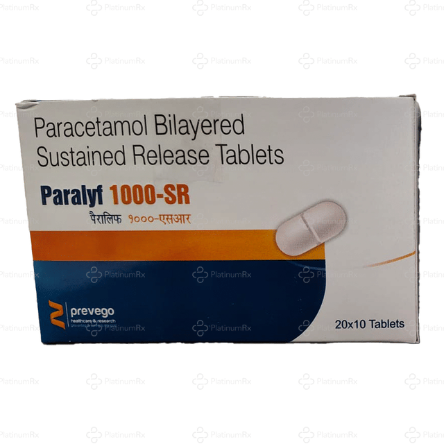 Paralyf 1gm Tablet SR 10s
