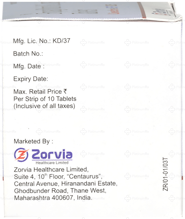Linectra EF 25/5mg Tablet 10s