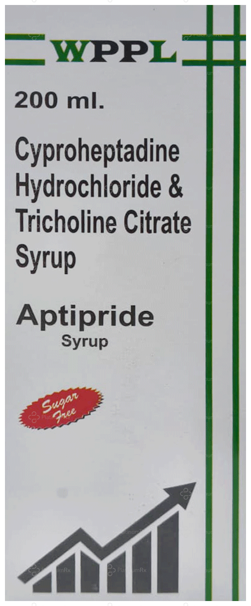 Aptipride 2/275mg Sugar Free Syrup 200ml