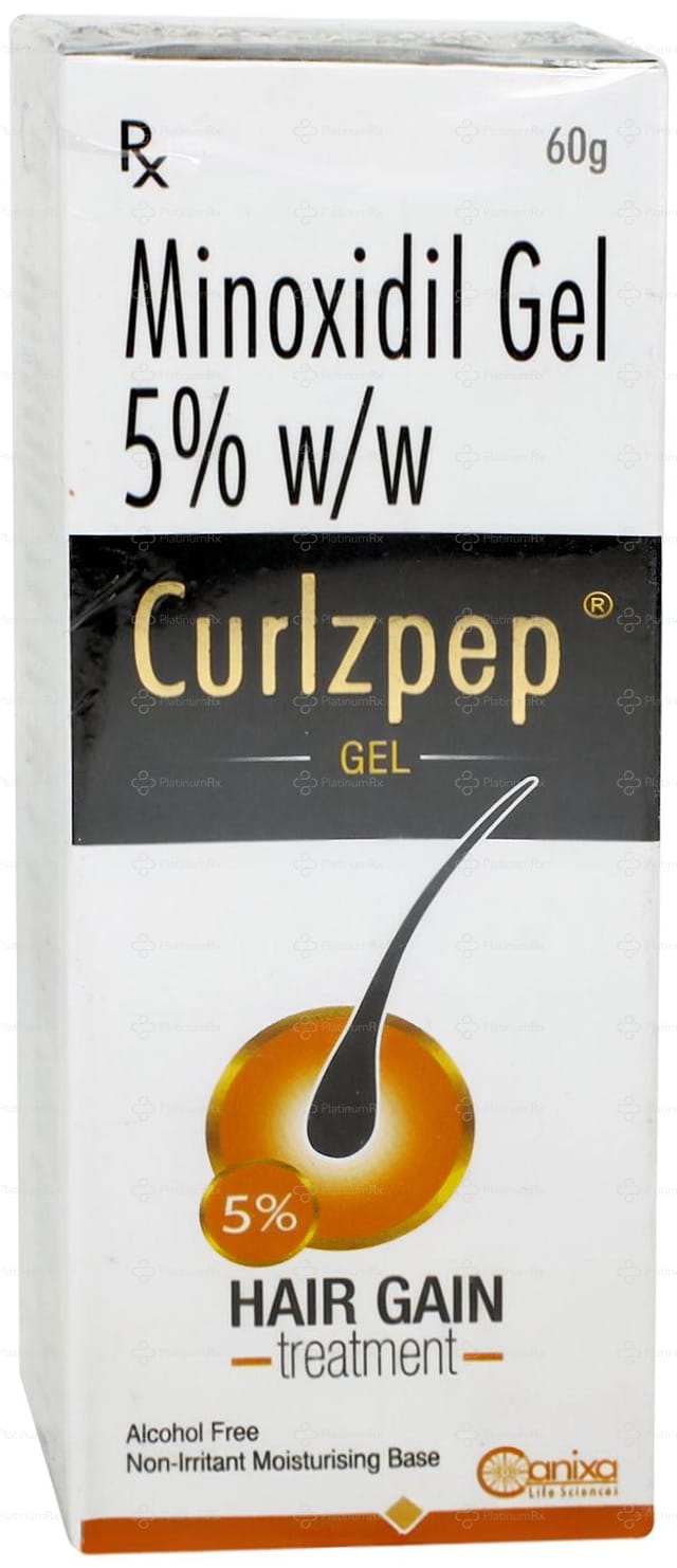 Curlzpep 5% Gel 60gm