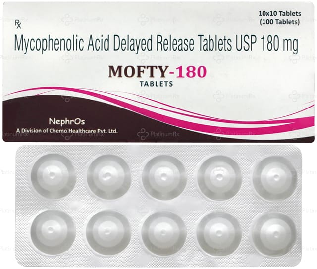 Mofty 180mg Tablet 10s