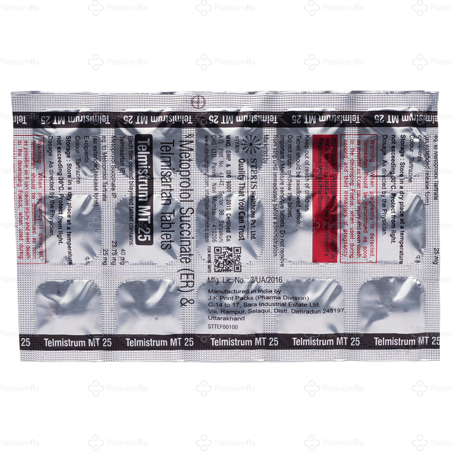 Telmistrum MT 25/40mg Tablet ER 15s