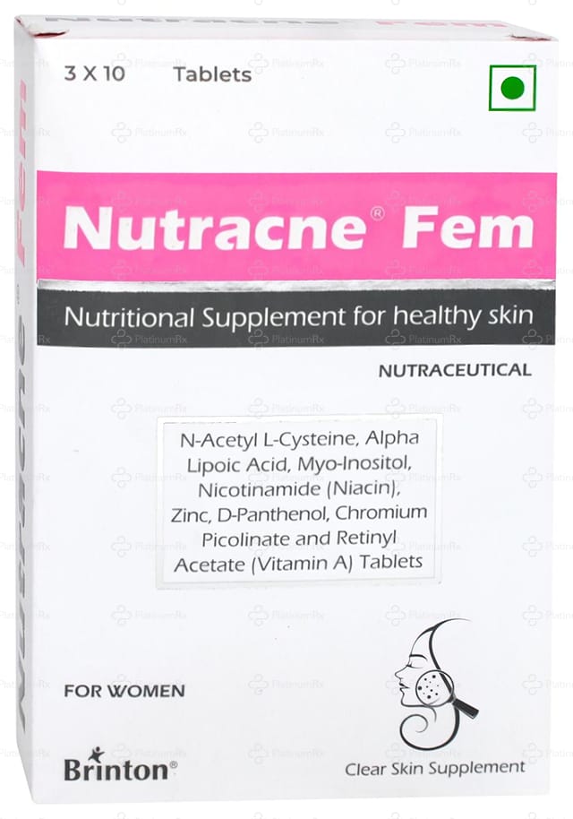 Nutracne Fem Tablet 10s