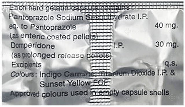 Pantovance DSR 30/40mg Capsule PR 10s