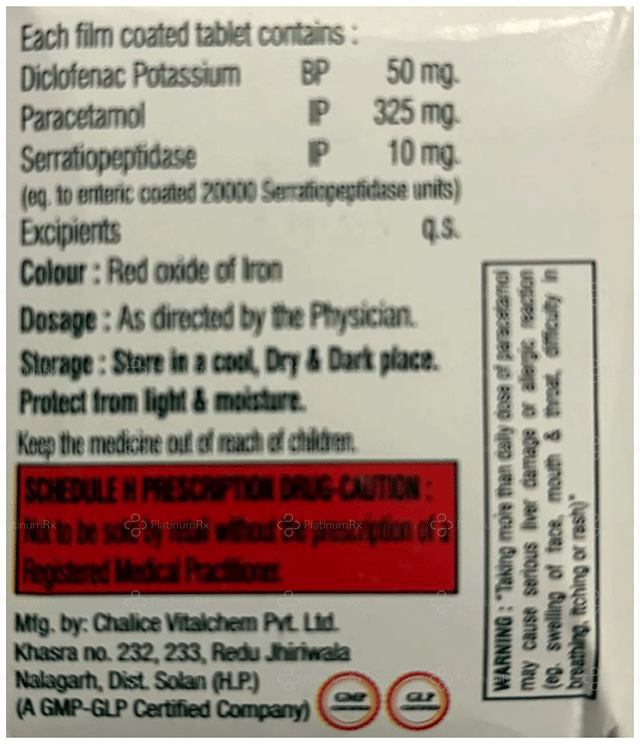 Ruxmab 50/325/10mg Tablet 10s