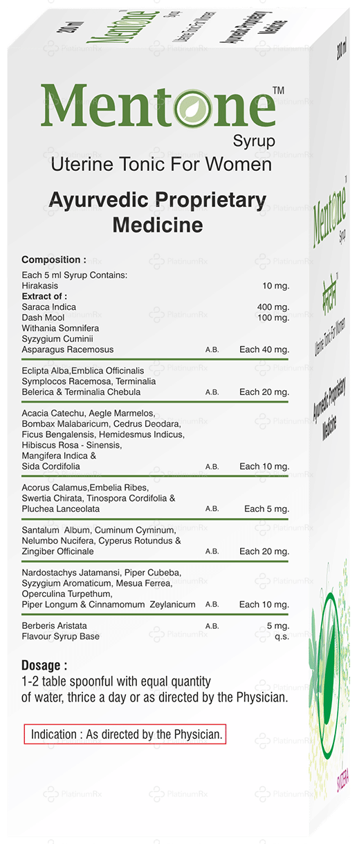 Mentone Syrup 200ml