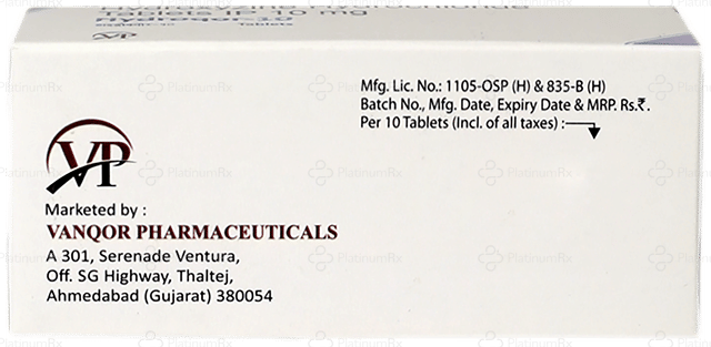 Hydroqor 10mg Tablet 10s